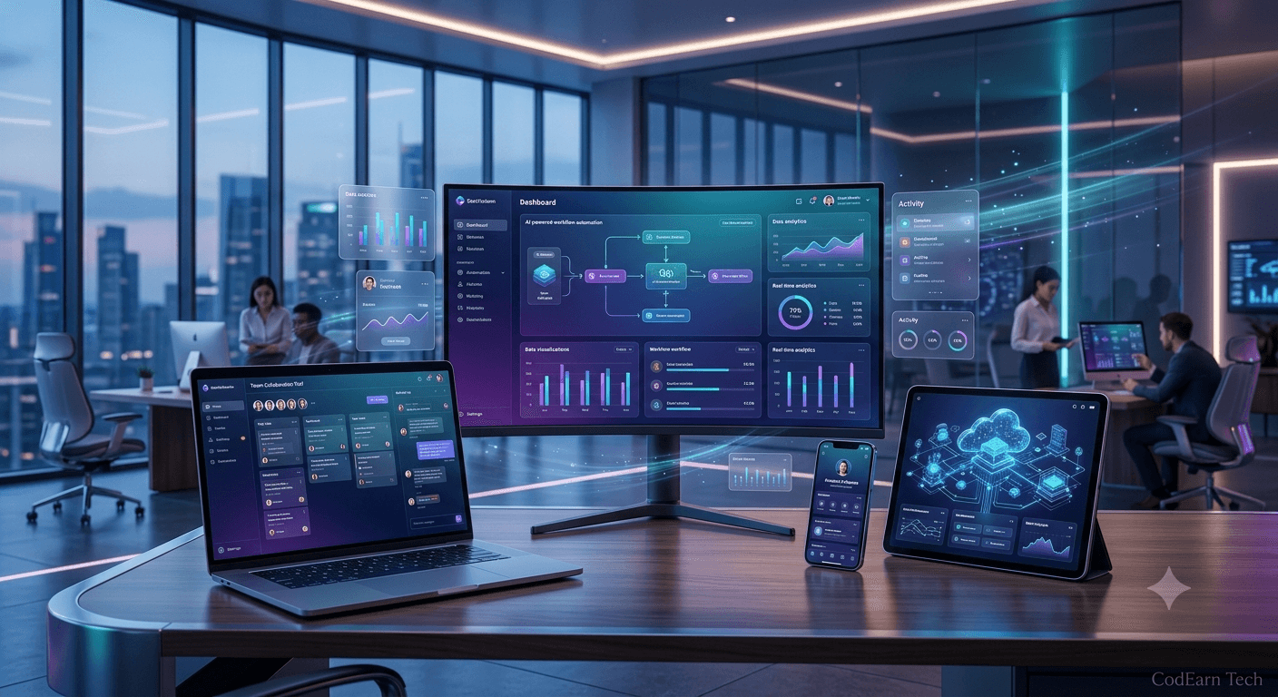 SaaS Analytics Platform platform showcase