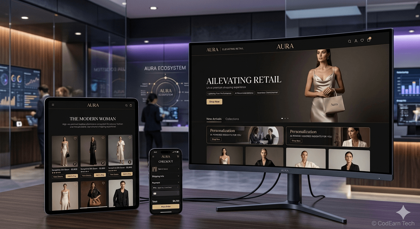 E-Shop Pro Ecosystem platform showcase