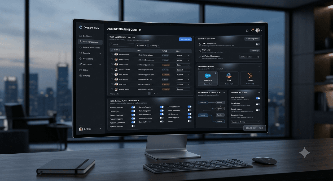 SaaS Analytics Platform screenshot 2